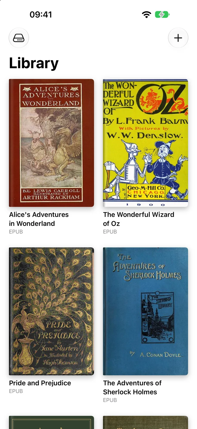 Dream TTS: Your library